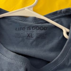 Life is good coffee short